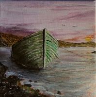 Roeiboot, water